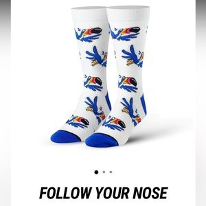 Kellogg’s cool socks follow your nose NWT